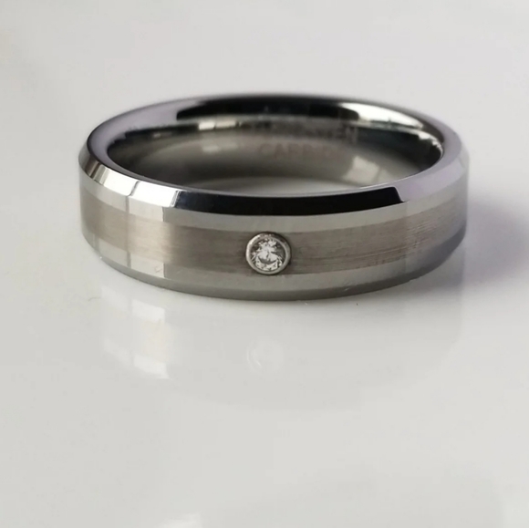 Tungsten Carbide Ring - Picture 1 of 2